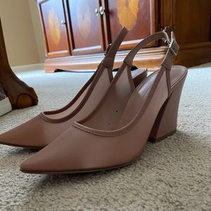 Pink/nude heels from ASOS